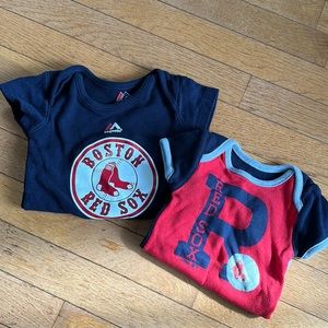 Red Sox onesies 2 of them